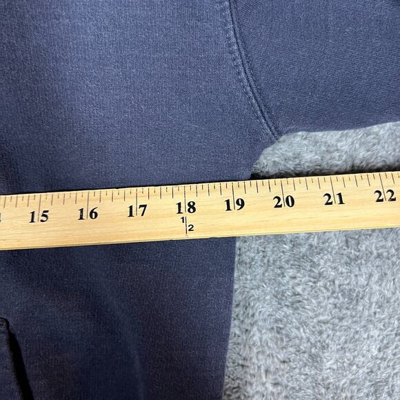 Thryfty Bag Boy Sweatshirt Mens Small Navy Blue Hoodie Pullover Pockets Logo - Picture 6 of 8
